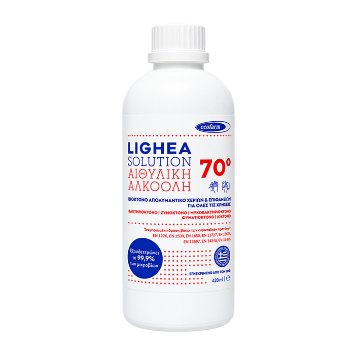 OINOPNEuMA LIGHEA 70° (AIThuLIKI ALKOOLI) 420ml